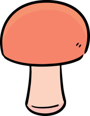 Illustration of mushroom
