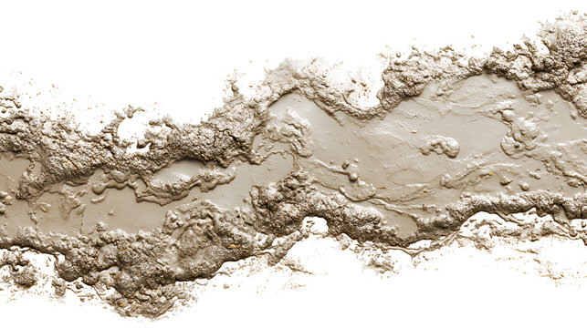 Beige Mud Texture Abstract Background