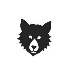 black and white wolf