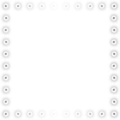 Hand drawn outer space template with empty space for your text. Saturn rectangle frame