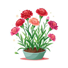 Vibrant red tulips, whether in a charming bouquet or a rustic pot, embody the essence of spring's colorful blossom
