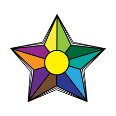 star icon on white