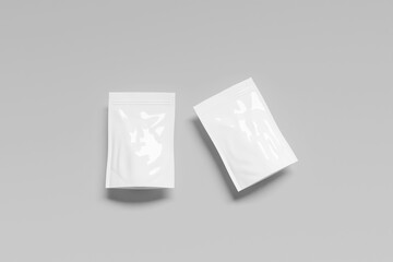 pouch packaging snack mockup