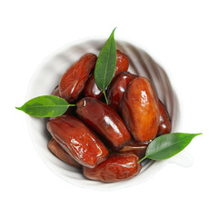 dates isolated on white background