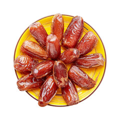 dates isolated on white background