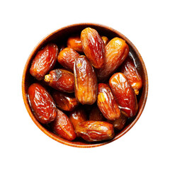 dates isolated on white background