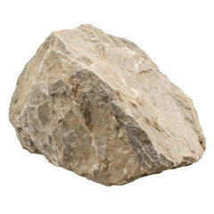 Rock isolated on transparent background  

