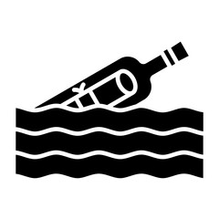 Message in a bottle Icon