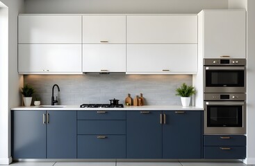 Modern Kitchen Interior with Minimalist Design
