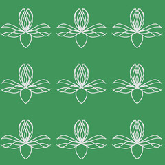 Floral fabric melting design background image 