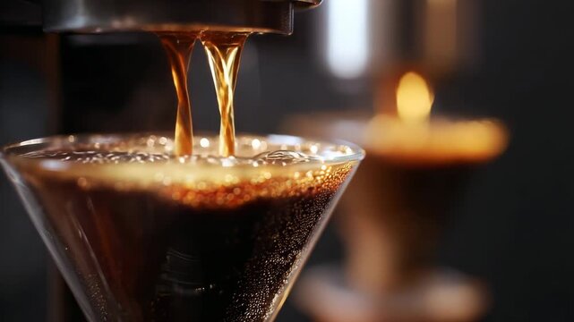 Making Drip Coffee with Filter Coffee Machine