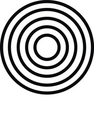 black and white spiral