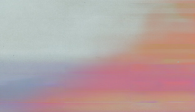 Retro Pastel Scanline Gradient with Dusty Texture