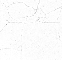White Cracked Concrete Texture Background