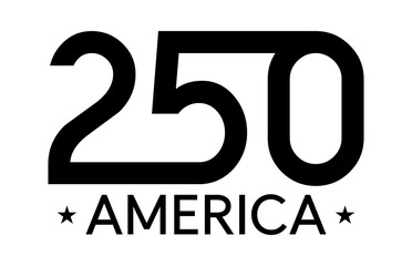 America 250. Image for layouts and printing on clothes, mugs, etc.
