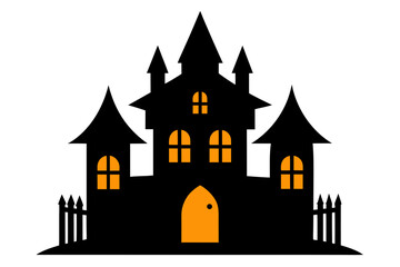 castle in the night