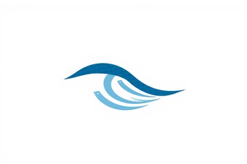 Clean ocean symbol for eco-labels, apps, or marine product packaging.