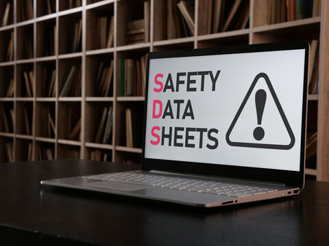 SDS Safety data sheets are shown using the text