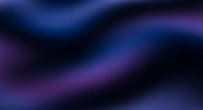 Deep gradient blur background, moody blend of dark blue and black with hints of violet, atmospheric and abstract