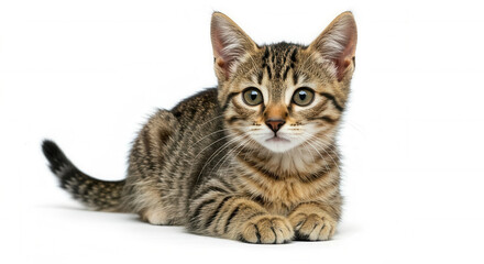 Fototapeta premium Small grey cat