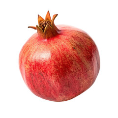Pomegranate isolated on transparent background  
