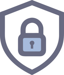Modern Data Protection Seal – Online Safety, Lock & Privacy Vector



