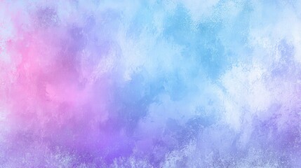 Stunning photo of blue purple pink rose lilac lavender white gray abstract elegant background. Gradient ombre color. Pastel light soft pale shade. Grain noise dust rough.Winter.
