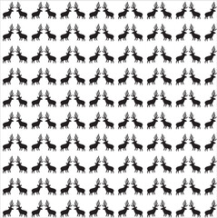 Creative new style seamless pattern with shapes