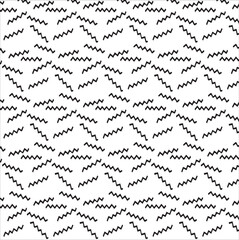 Creative new style seamless pattern with shapes