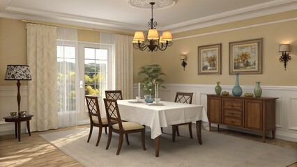 modern kitchen interior