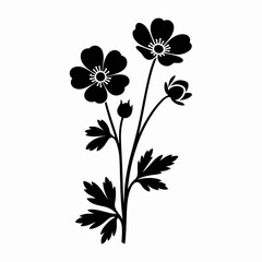 Wildflower Trio Silhouette