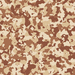 Seamless Camouflage Pattern 1 &ndash; 4K Desert - Classic