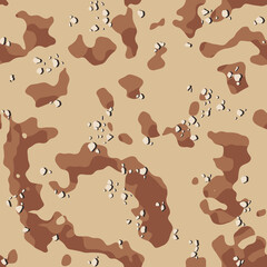Seamless Camouflage Pattern 1 – 4K Desert - DBDU