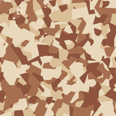 Seamless Camouflage Pattern 1 &ndash; 4K Desert - Polygon