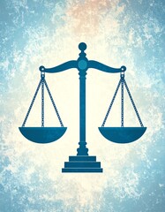 A balanced scale representing justice and fairness, symbolizing equality and law in society.