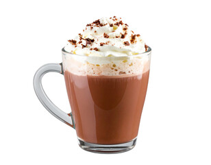 Hot Chocolate with Whipped Cream PNG