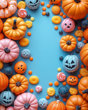 Pastel Halloween Canva Template &ndash; Editable Cute Layout