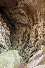 Hiking to Montejaque dam (Presa de Montejaque) and Hundidero cave (Cueva del Hundidero) in the...