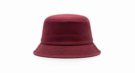red felt hat