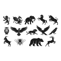Regal Animal Silhouettes