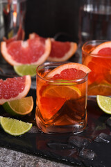 Grapefruit Aperol Spritz. This gin based cocktail is full of citrus flavors and will be your go to fizzy drink