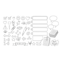 Journal Doodle Elements