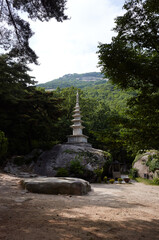 Bulamsa Temple is a famous temple in Korea.
