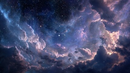 Spectacular Sky Cloud Nebula Star