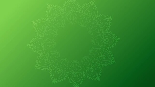 looping mandala animation background 4k