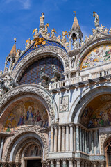 A photo of a building with a clock on the top of it