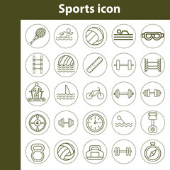 Dynamic sports illustration with bold colors and classic typography