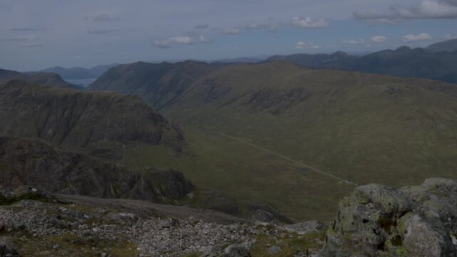 views from Buachaille Etive Mor 