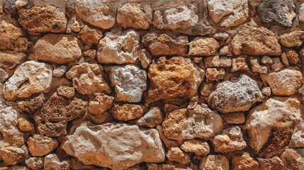 Fototapeta premium Close-up view of a stone wall