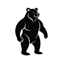 bear silhouette vector